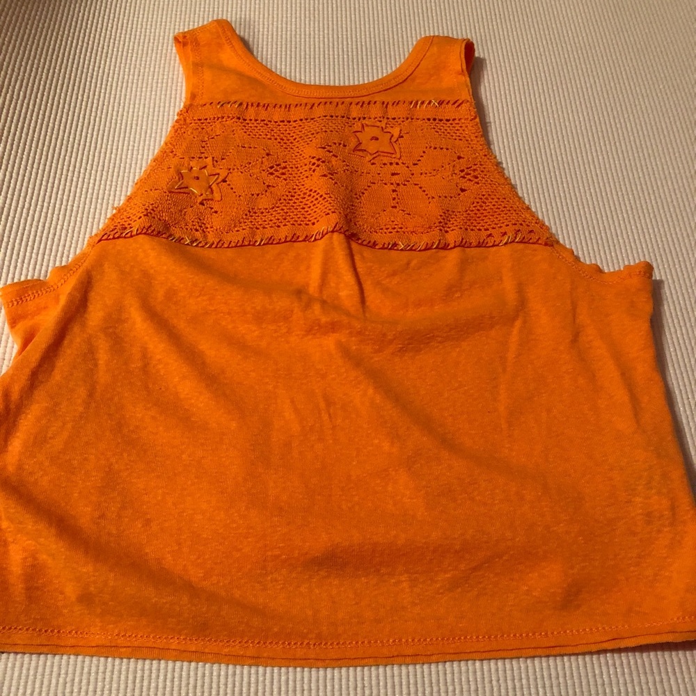 Free People Crochet Tank Top